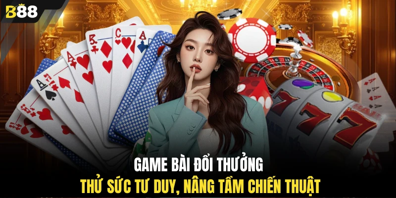 Game bài đổi thưởng thử sức tư duy, nâng tầm chiến thuật