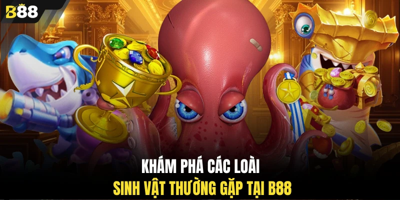 Khám phá các loài sinh vật thường gặp tại B88